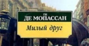 Милый друг жорж дюруа. Книга «Милый друг. Мопассан, «Ожерелье»: анализ